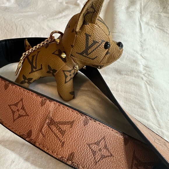 Crossbody replaceable initial strap & Dog purse Charm - Picture 10 of 10